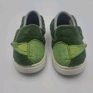 TOMS Toddler Luca Olive Star Wars Yoda Terry Cloth~Size 7